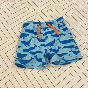 Starting Out Whale Swim Trunks